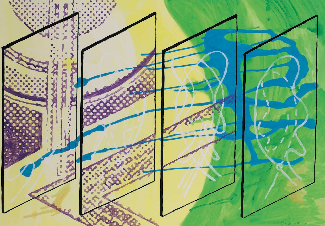 Untitled (Mönchengladbach 1992) by Sigmar Polke