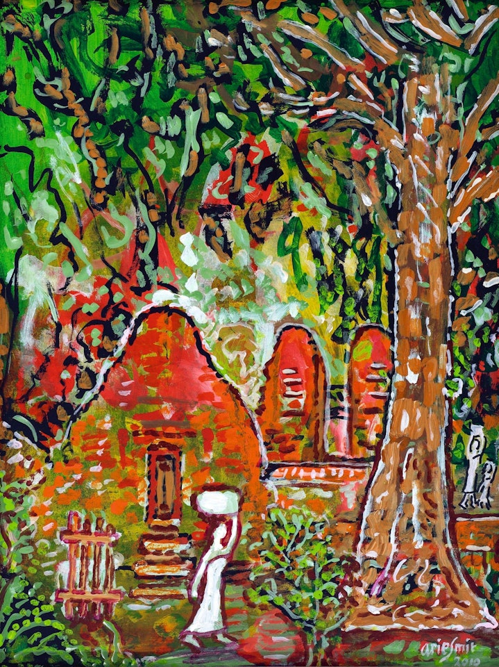 PURA DI BALI (TEMPLE IN BALI) by Arie Smit