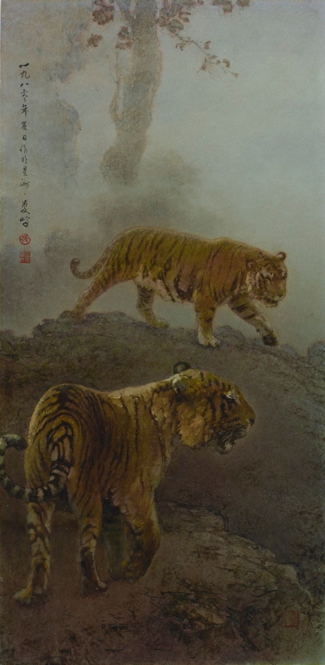 TIGERS by Lee Man Fong