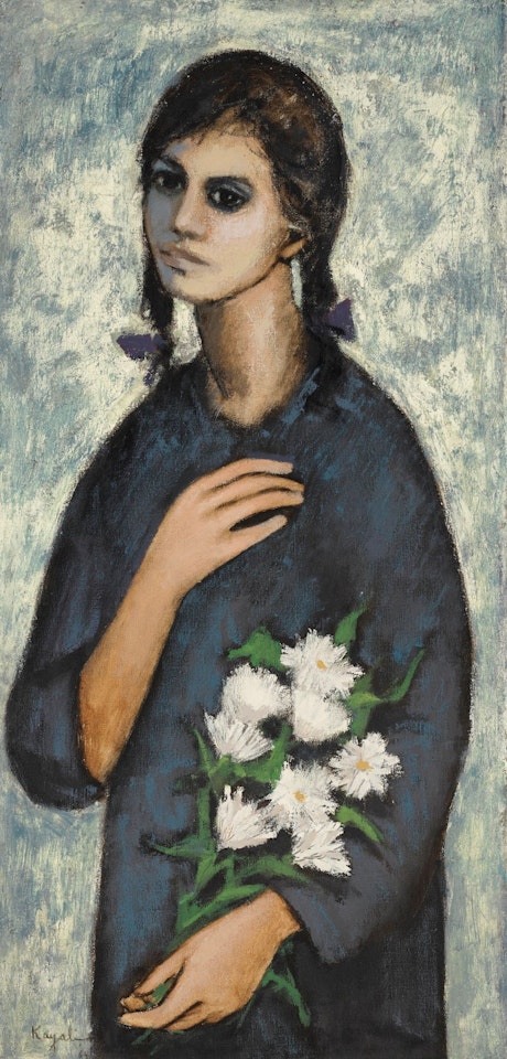 UNTITLED (PORTRAIT OF THE ARTIST'S NIECE) by Louai Kayali