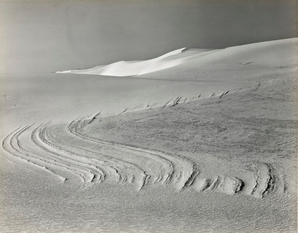 WHITE SANDS, NEW MEXICO by Edward Weston