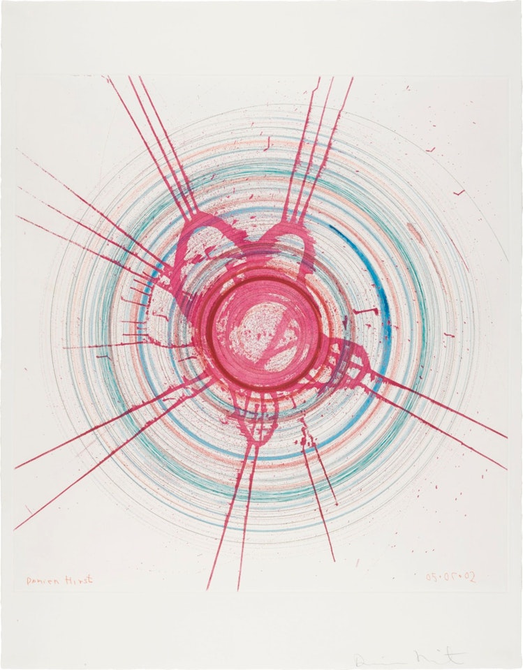 GLOBAL-A-GO-GO-FOR JOE by Damien Hirst