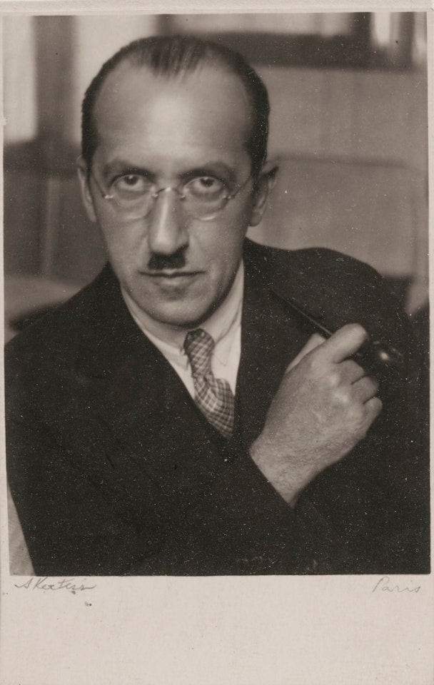 PIET MONDRIAN by André Kertész