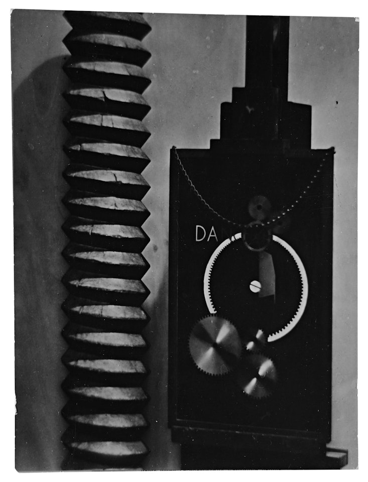 STILL LIFE COMPOSITION WITH 'DANGER DANCER' by Man Ray