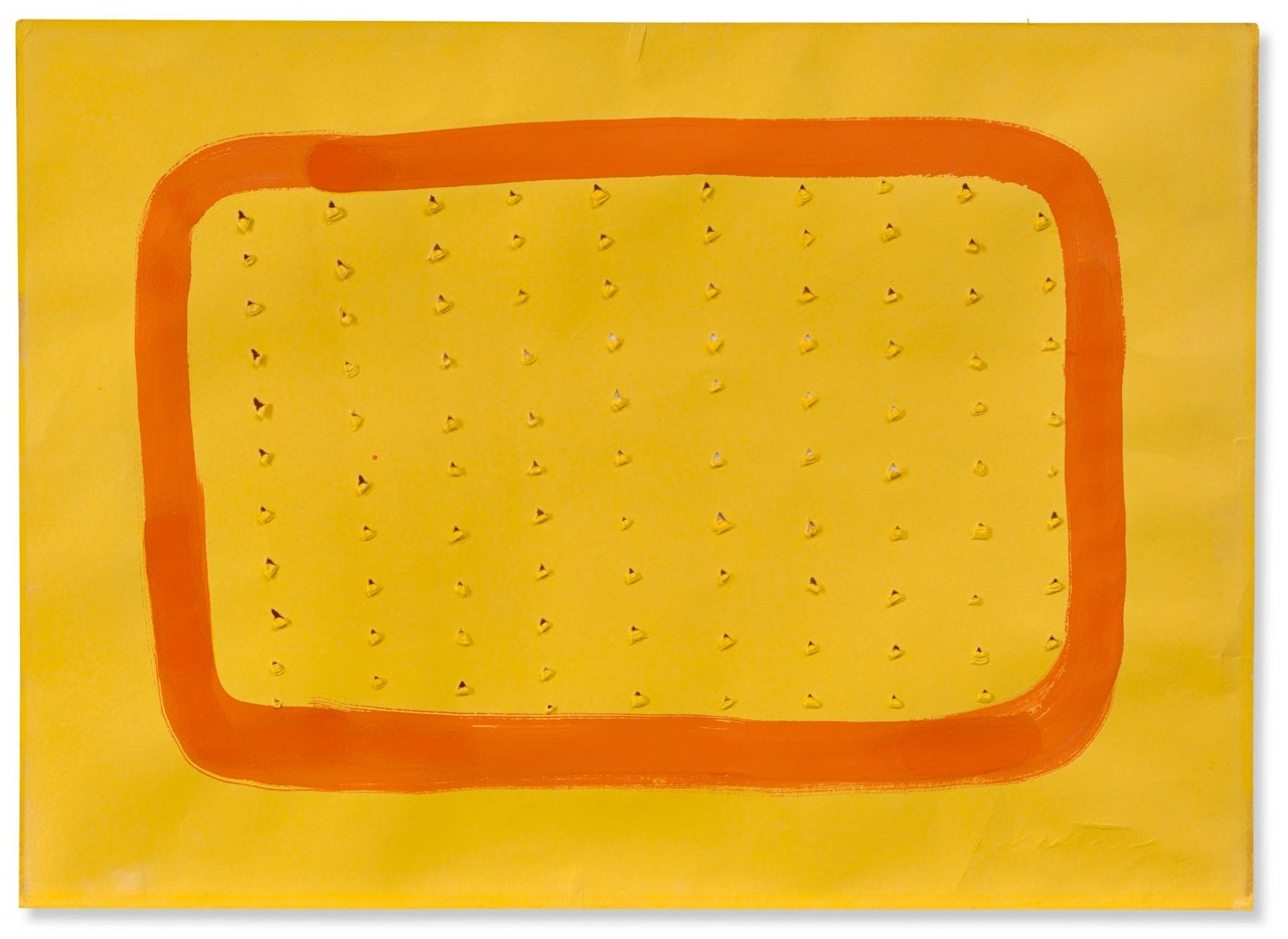 CONCETTO SPAZIALE  by Lucio Fontana