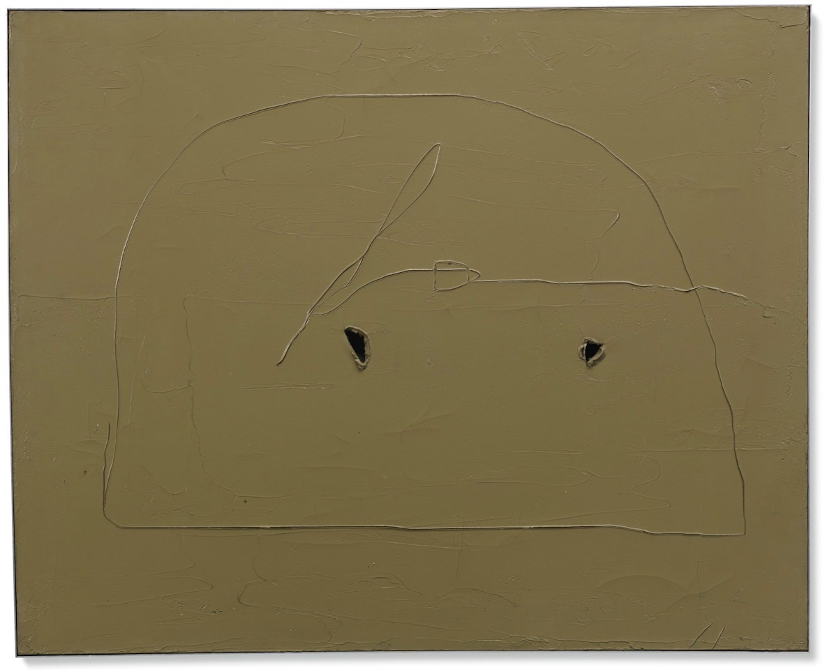 CONCETTO SPAZIALE by Lucio Fontana