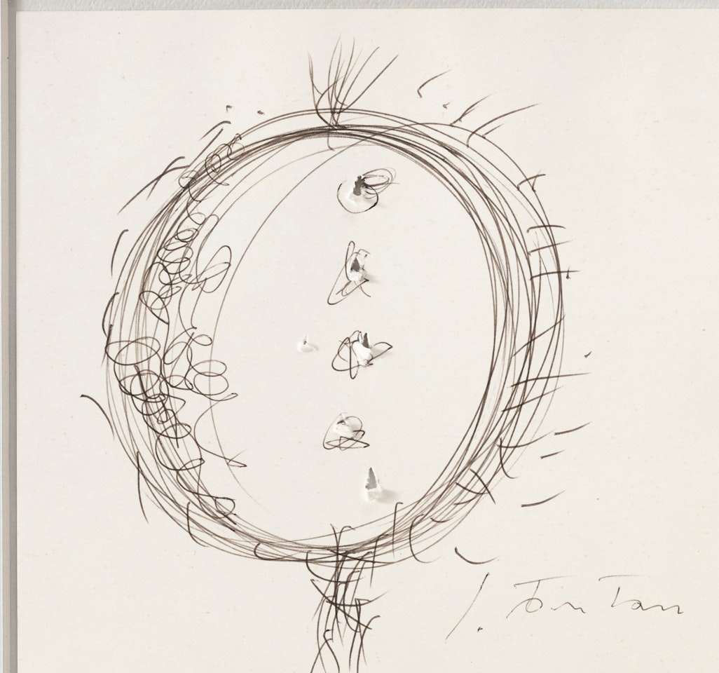 CONCETTO SPAZIALE by Lucio Fontana