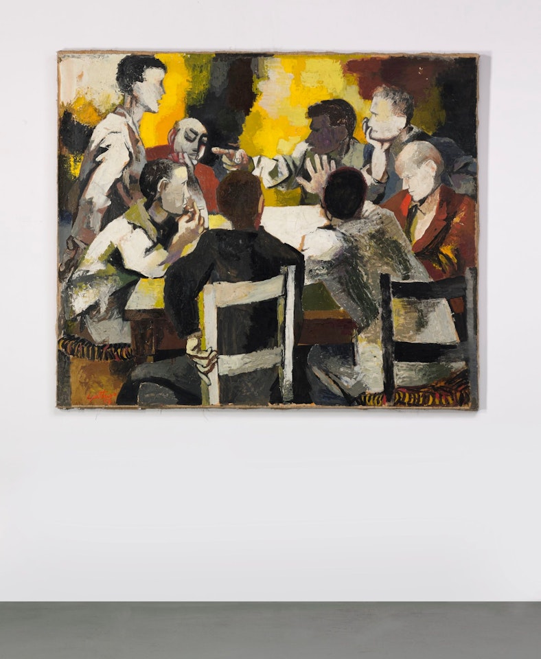 LA DISCUSSIONE by Renato Guttuso