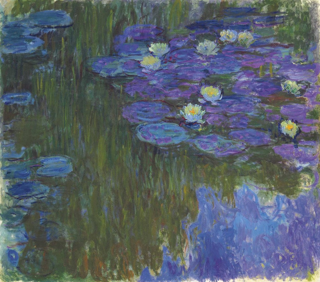 Nymphéas en fleur by Claude Monet