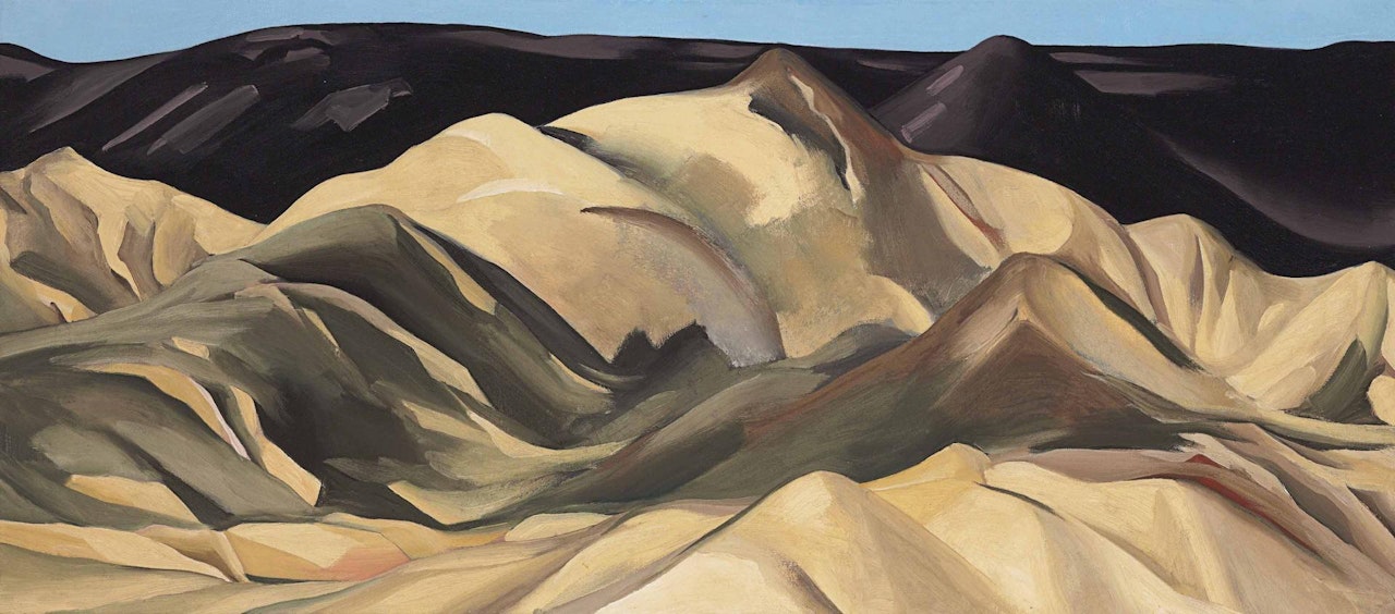 Near Abiquiu, New Mexico by Georgia O'Keeffe
