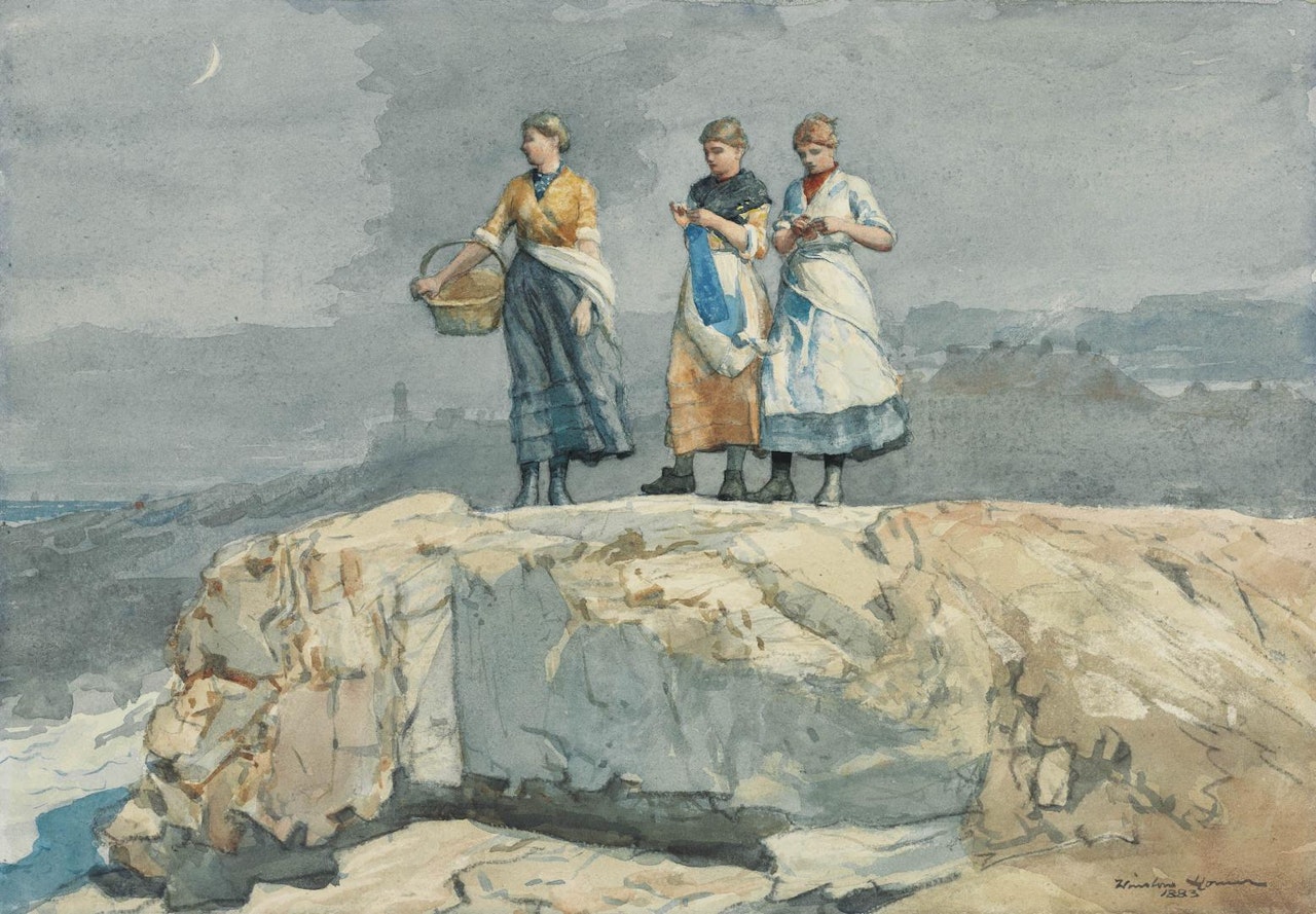 Where are the Boats? by Winslow Homer