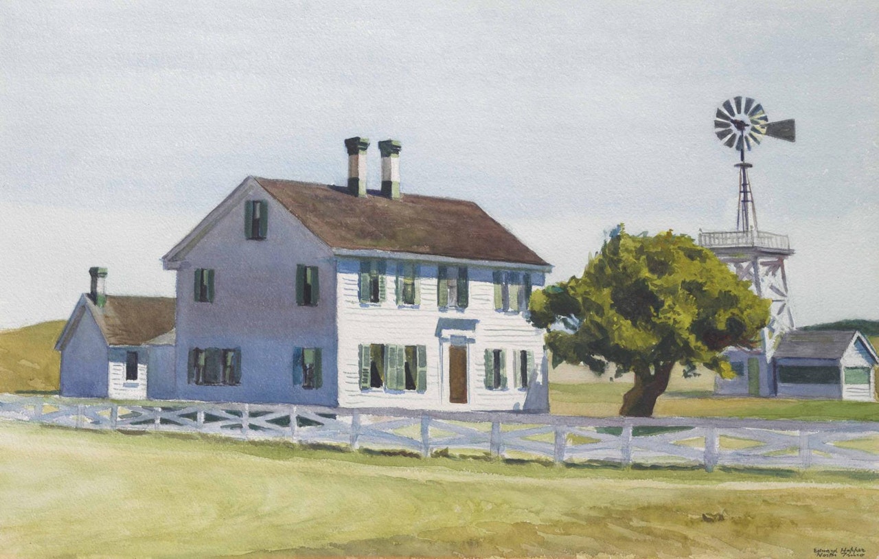 Rich's House by Edward Hopper