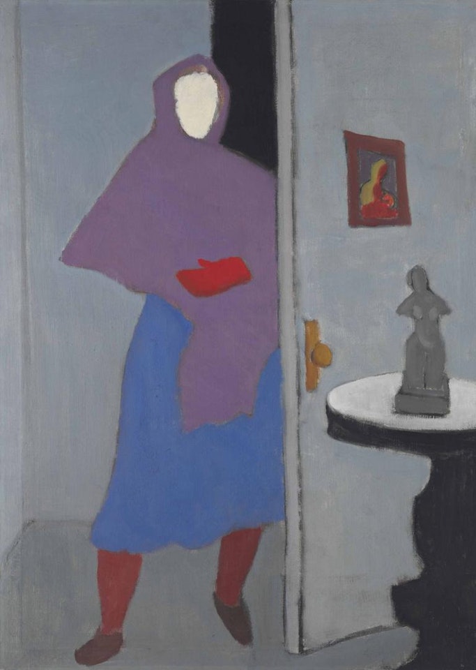 Woman with Rebozo by Milton Avery