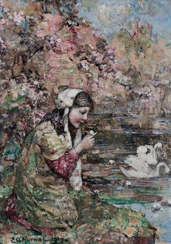 Blossom Time by Edward Atkinson Hornel