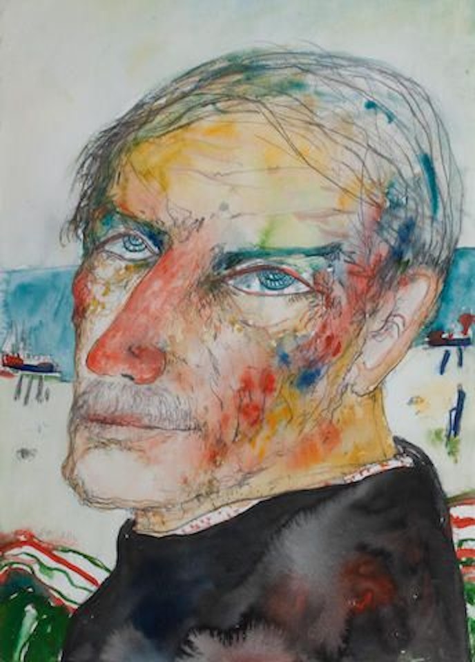 His grandfather by John Bellany