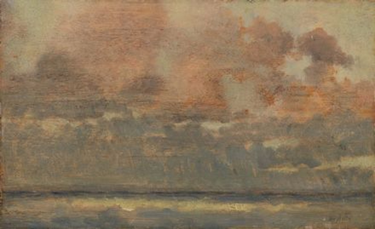 Cielo e mare by Giuseppe de Nittis