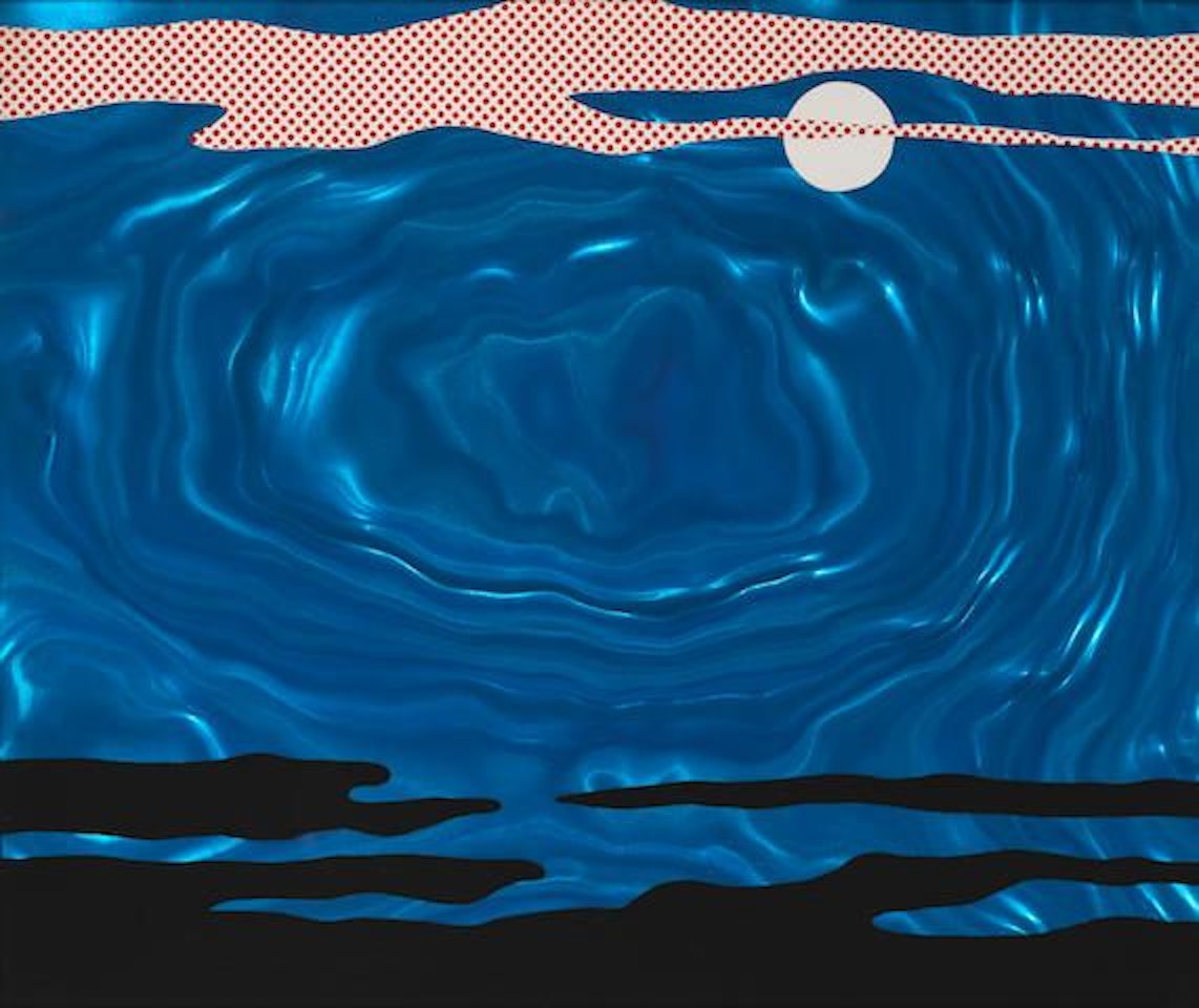 Moonscape, from 11 Pop Artists, Volume 1 by Roy Lichtenstein