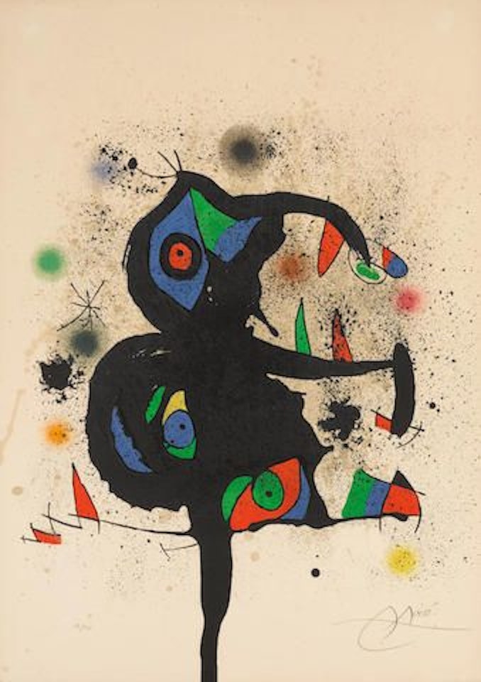 Sculptures et Montagne by Joan Miró