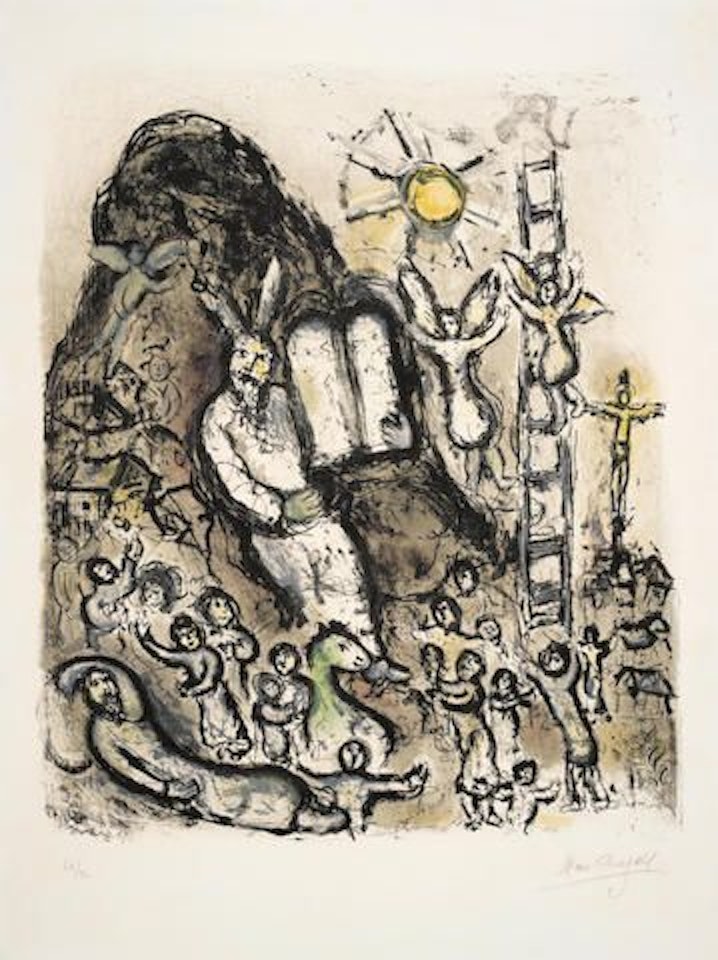 Vision de Moïse by Marc Chagall