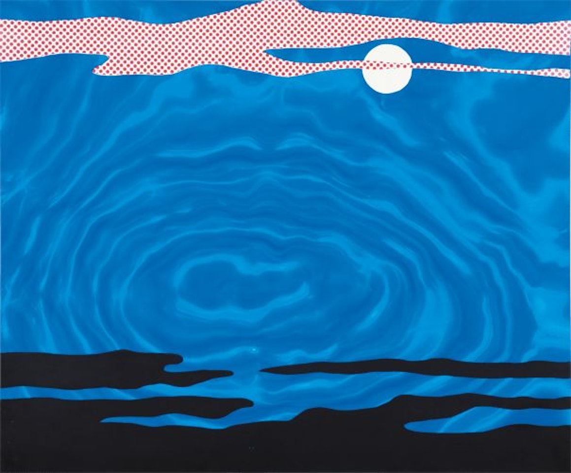 Moonscape, from 11 Pop Artists, Volume I by Roy Lichtenstein