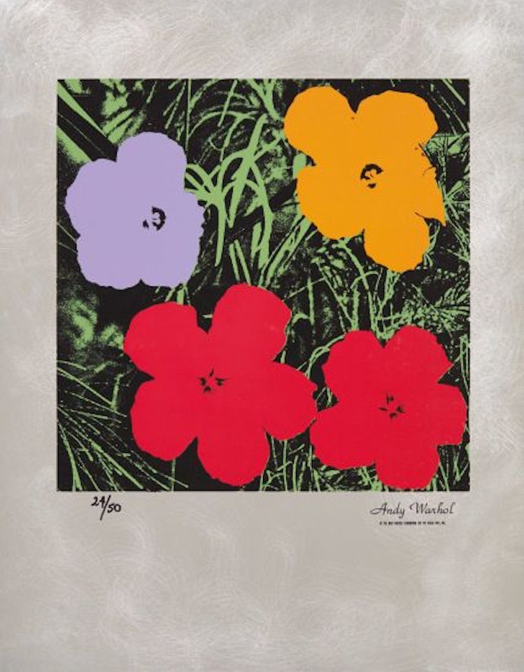 Flowers: Master American Contemporaries by Andy Warhol