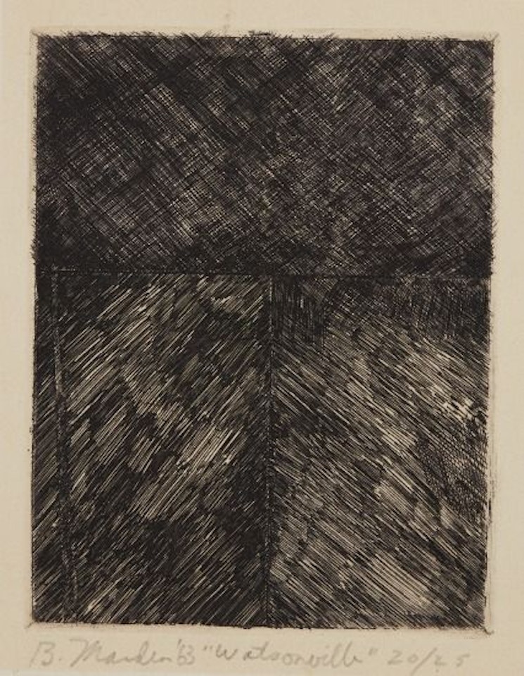 Watsonville by Brice Marden