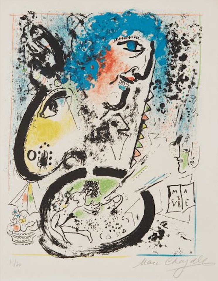 Self Portrait by Marc Chagall