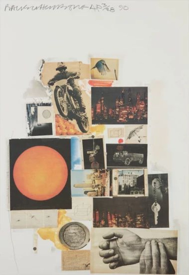 Untitled (Whitney exhibition) by Robert Rauschenberg