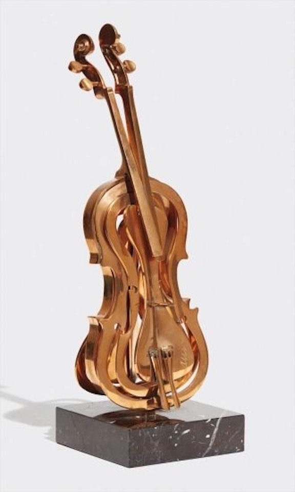 Violin découpage by Arman