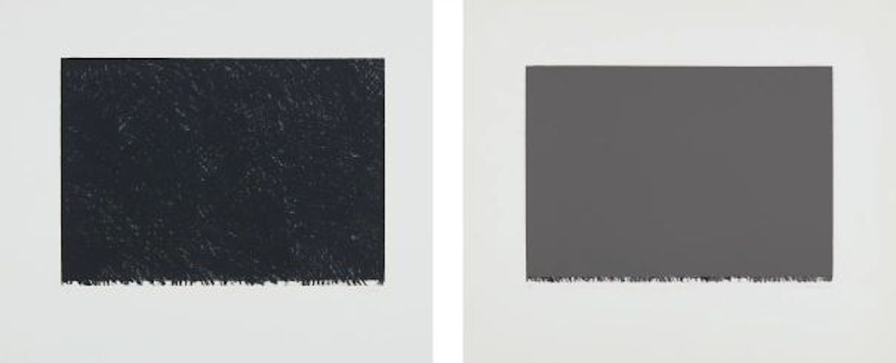 Lana; and Lana 2 by Brice Marden