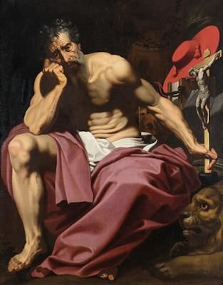 Saint Jerome by Abraham Janssens