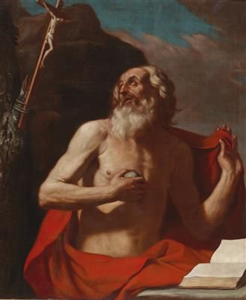 Saint Jerome by Guercino
