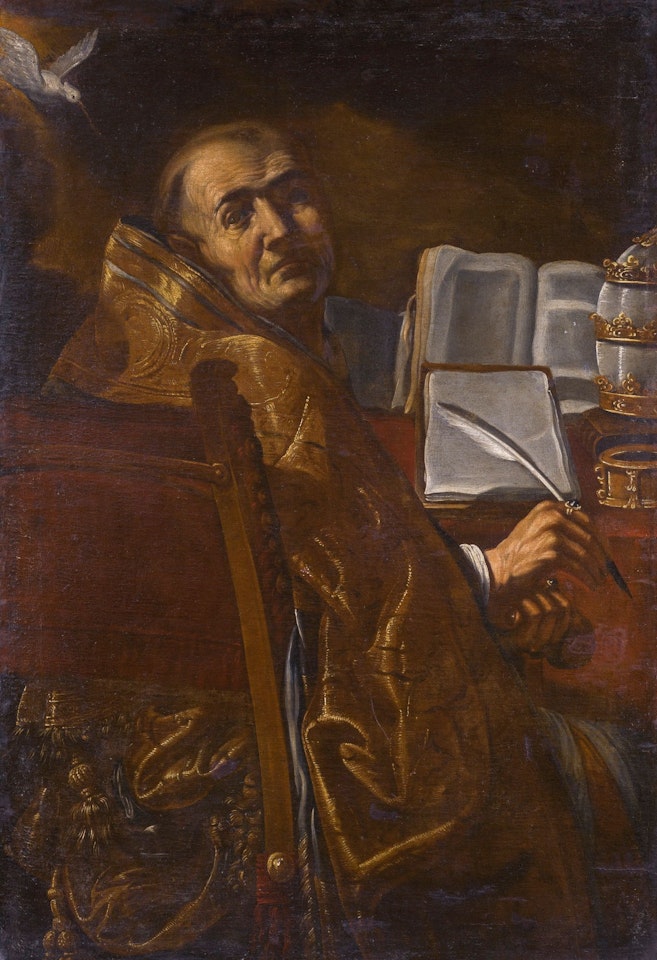 SAINT GREGORY by Roman School