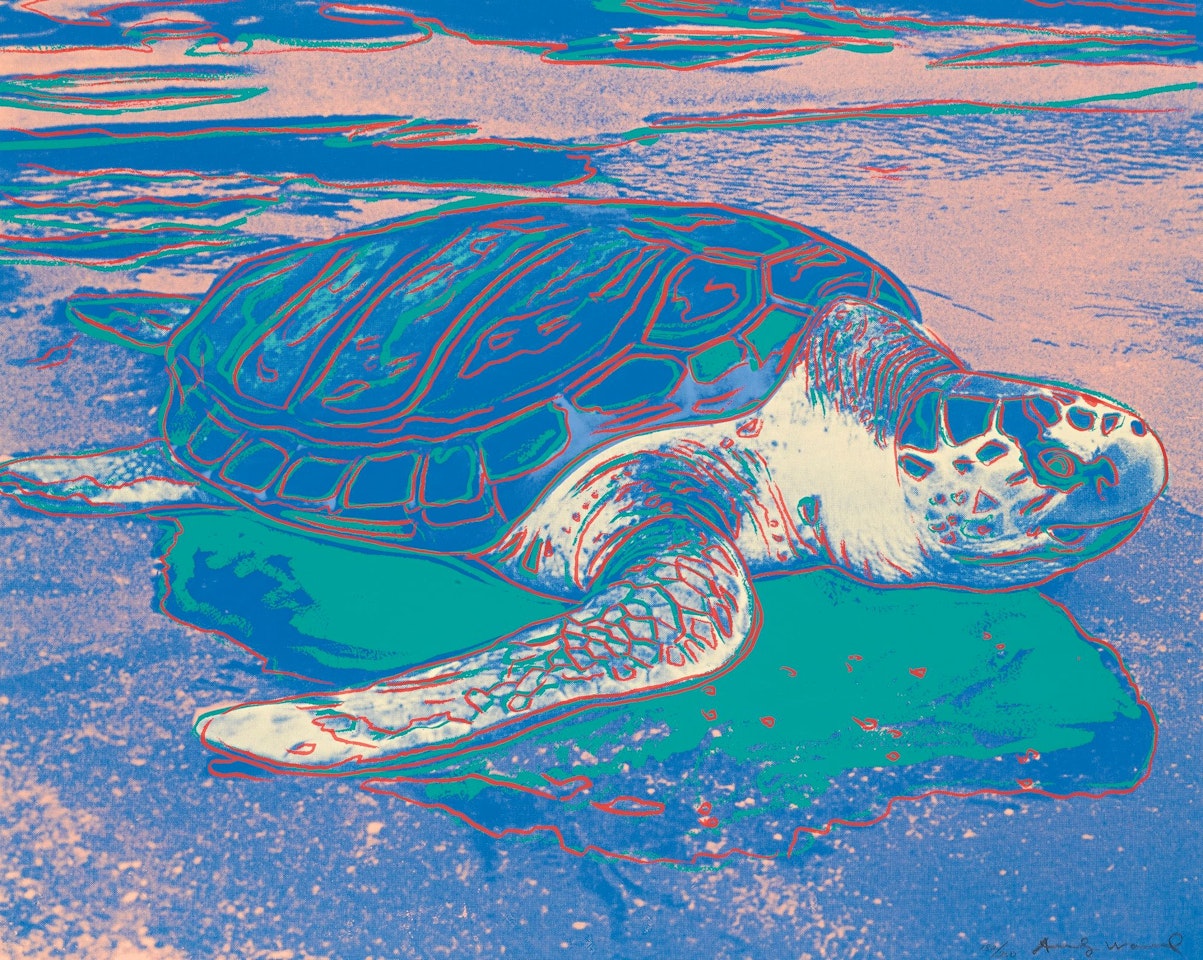 TURTLE (F. & S. II.360A) by Andy Warhol