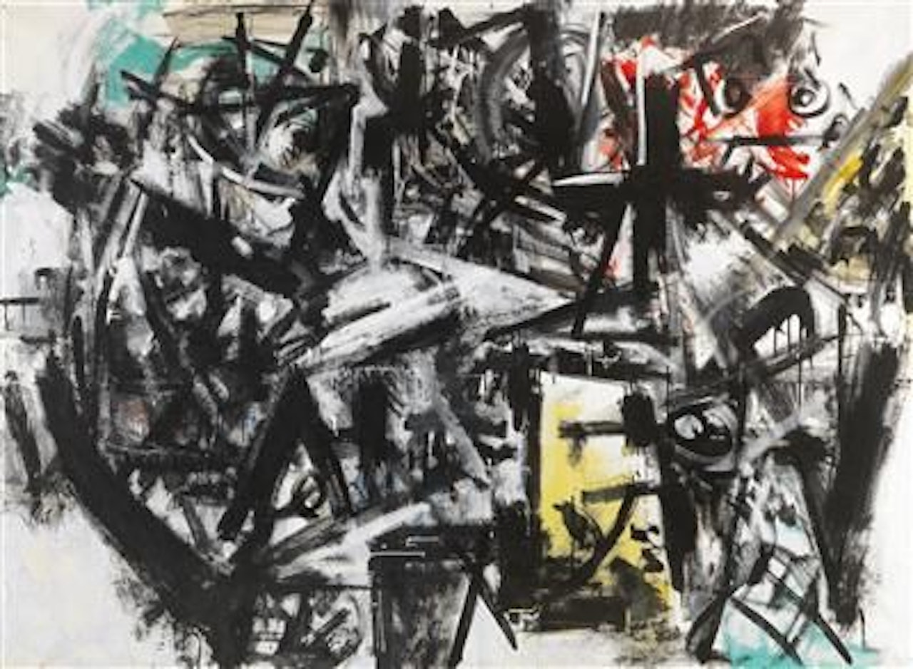 For a protest No. 6 - From the cycle of protest by Emilio Vedova