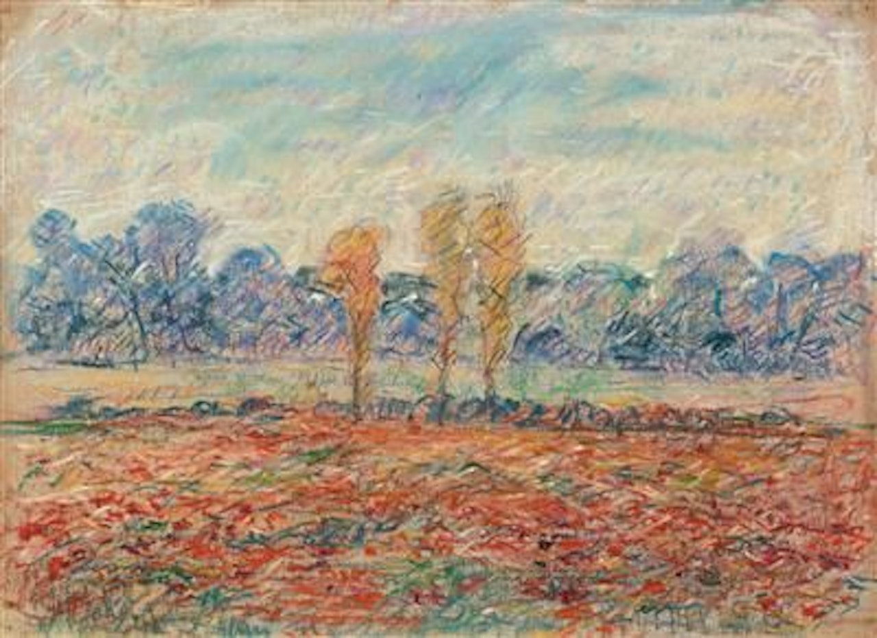 I tre alberi di Villa Borghese by Giacomo Balla