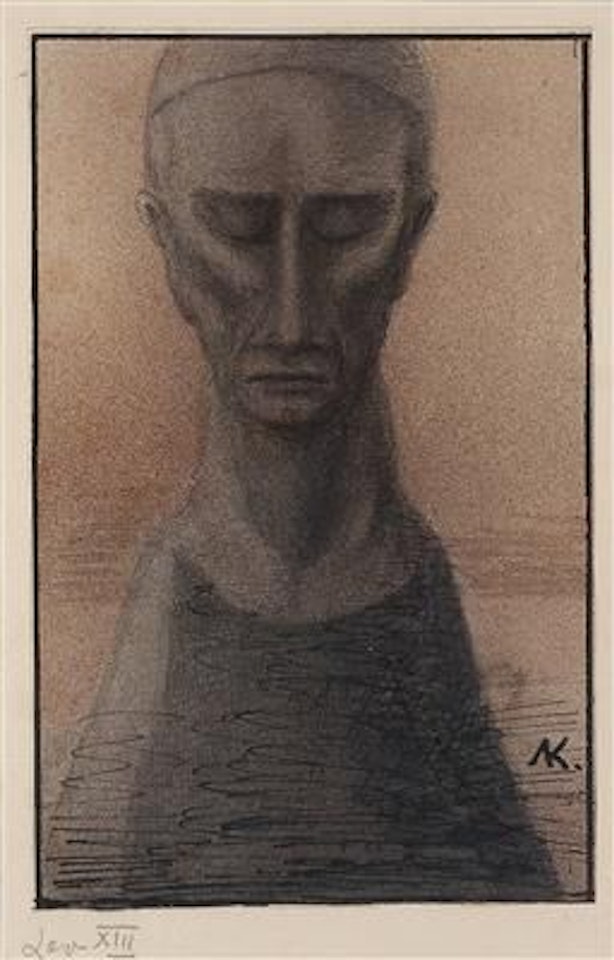 Leo XIII by Alfred Kubin