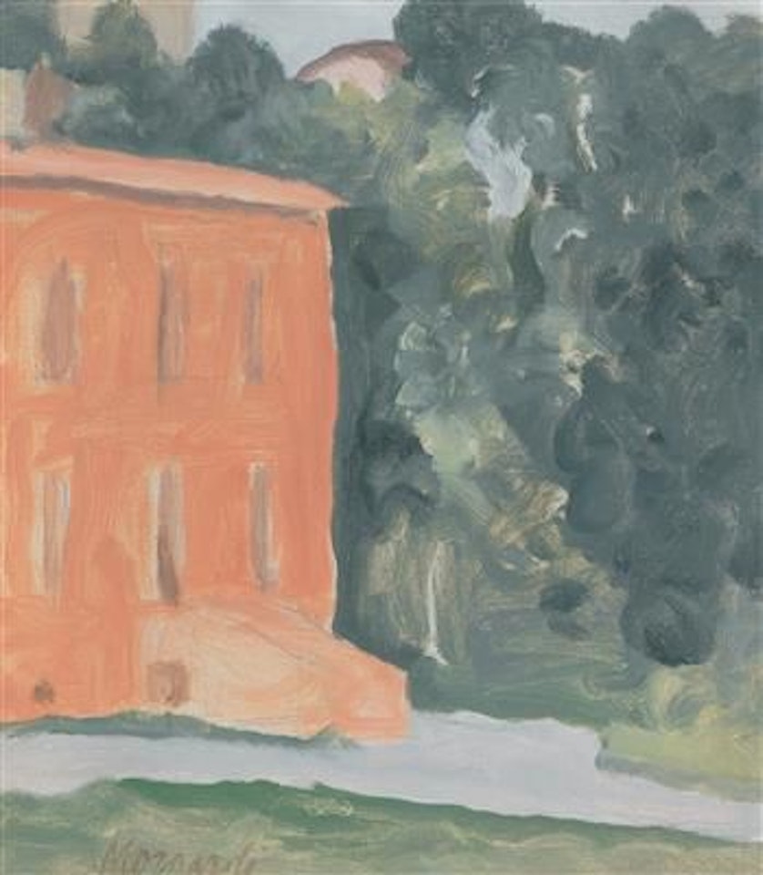 Courtyard of Via Fondazza by Giorgio Morandi