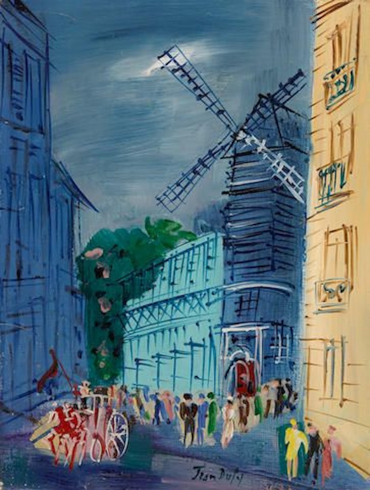 Le Moulin de la Galette by Jean Dufy