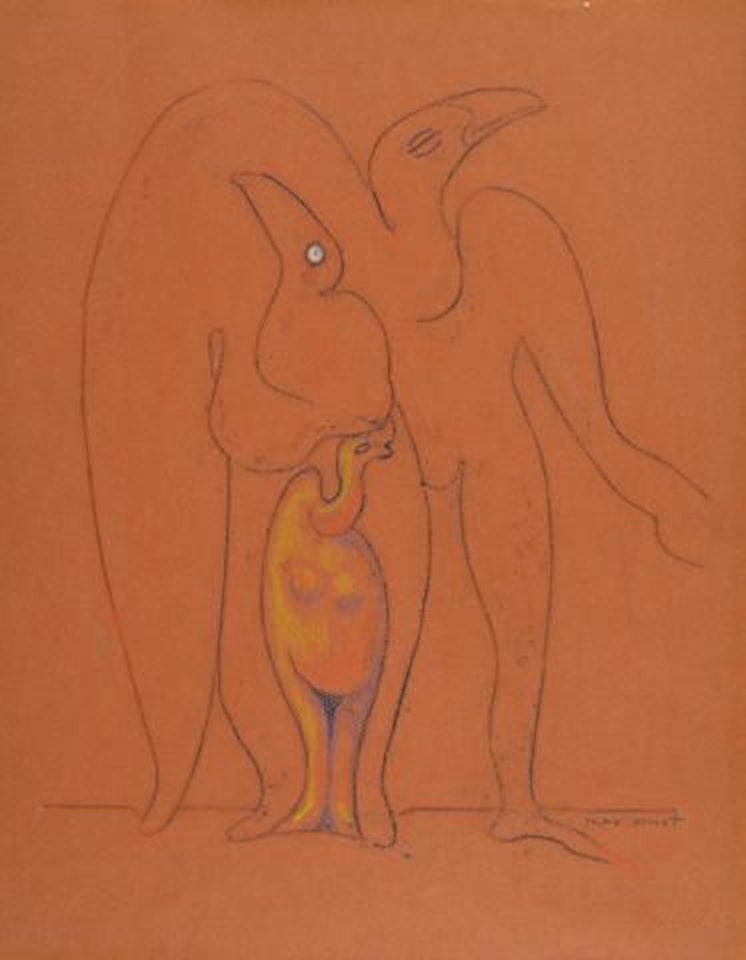 Le peuple des oiseaux by Max Ernst