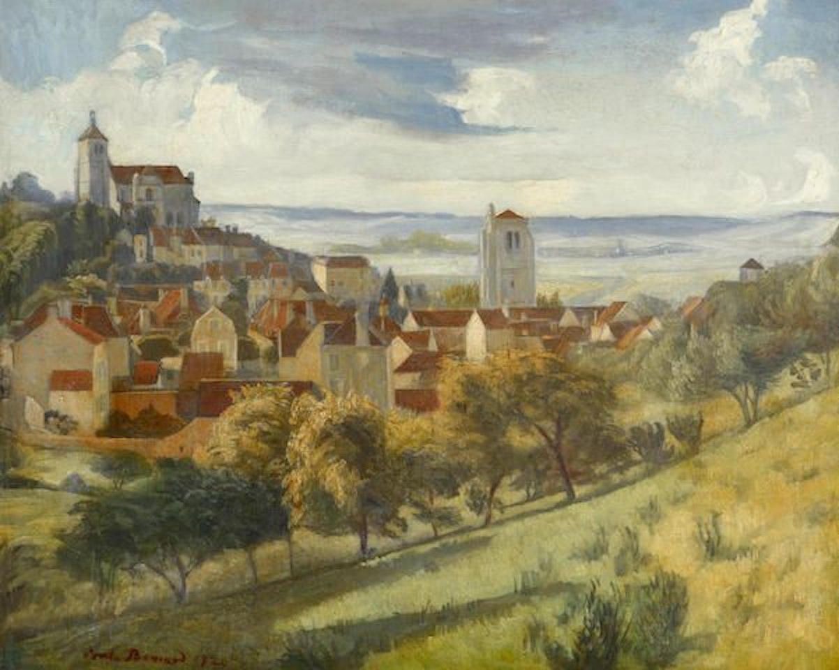 Paysage de Tonnerre by Emile Bernard