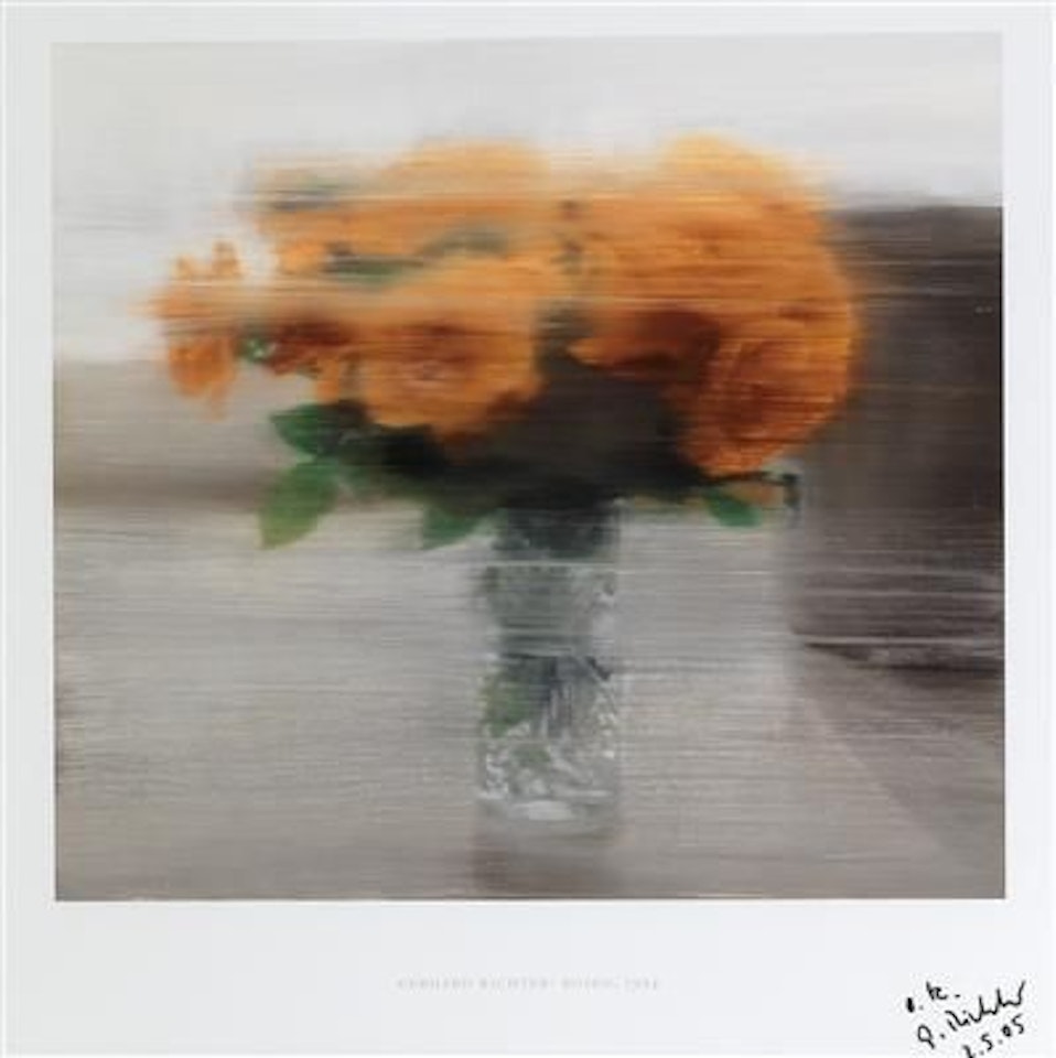 Rosen by Gerhard Richter