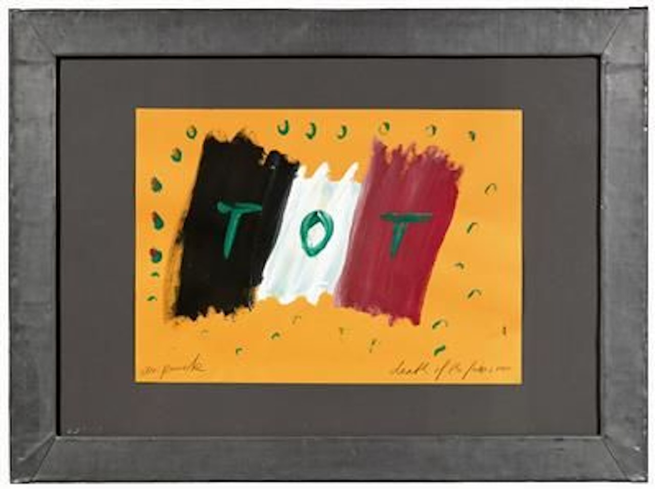 Death of the Fashism by A.R. Penck