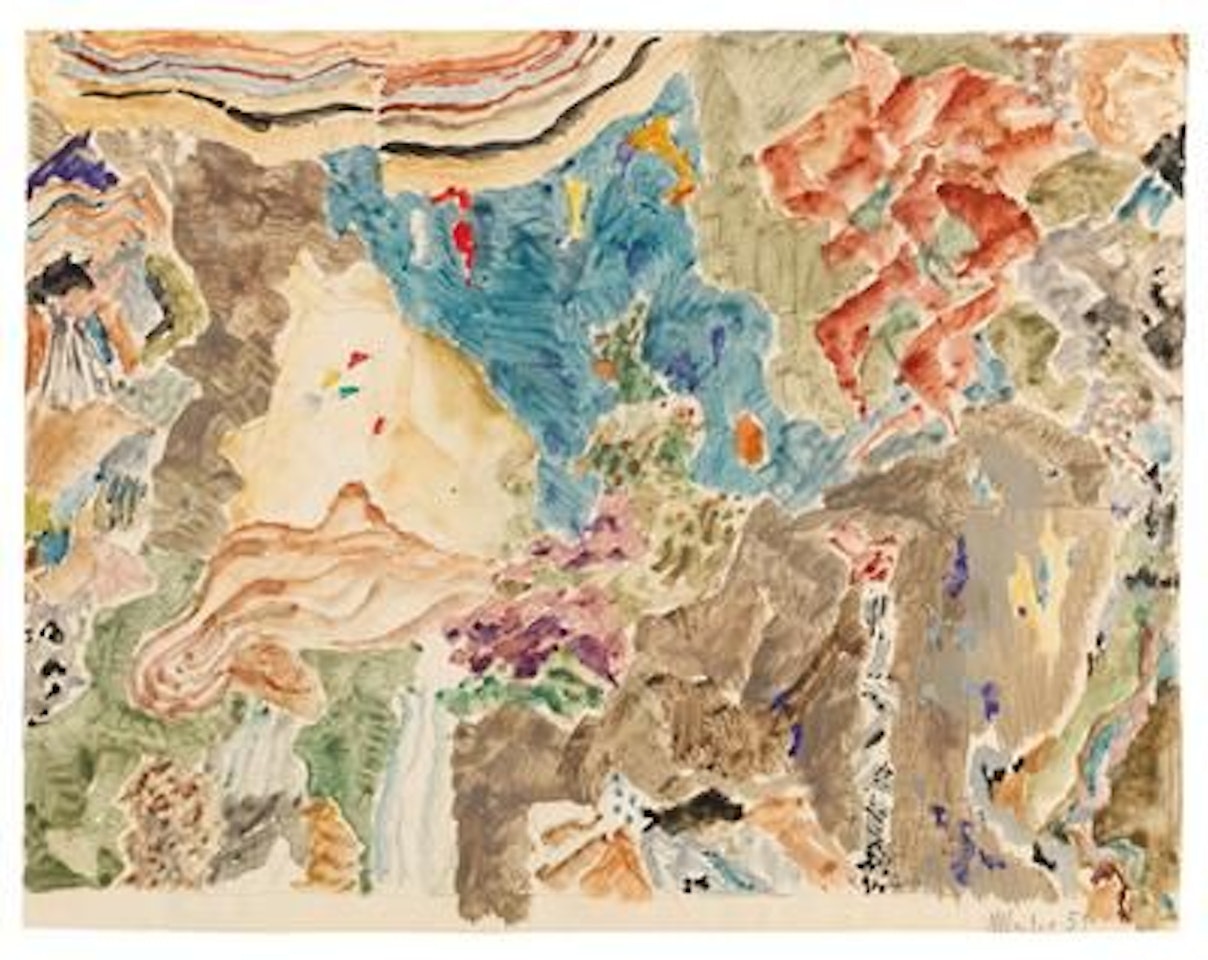 “Natur” by Max Weiler