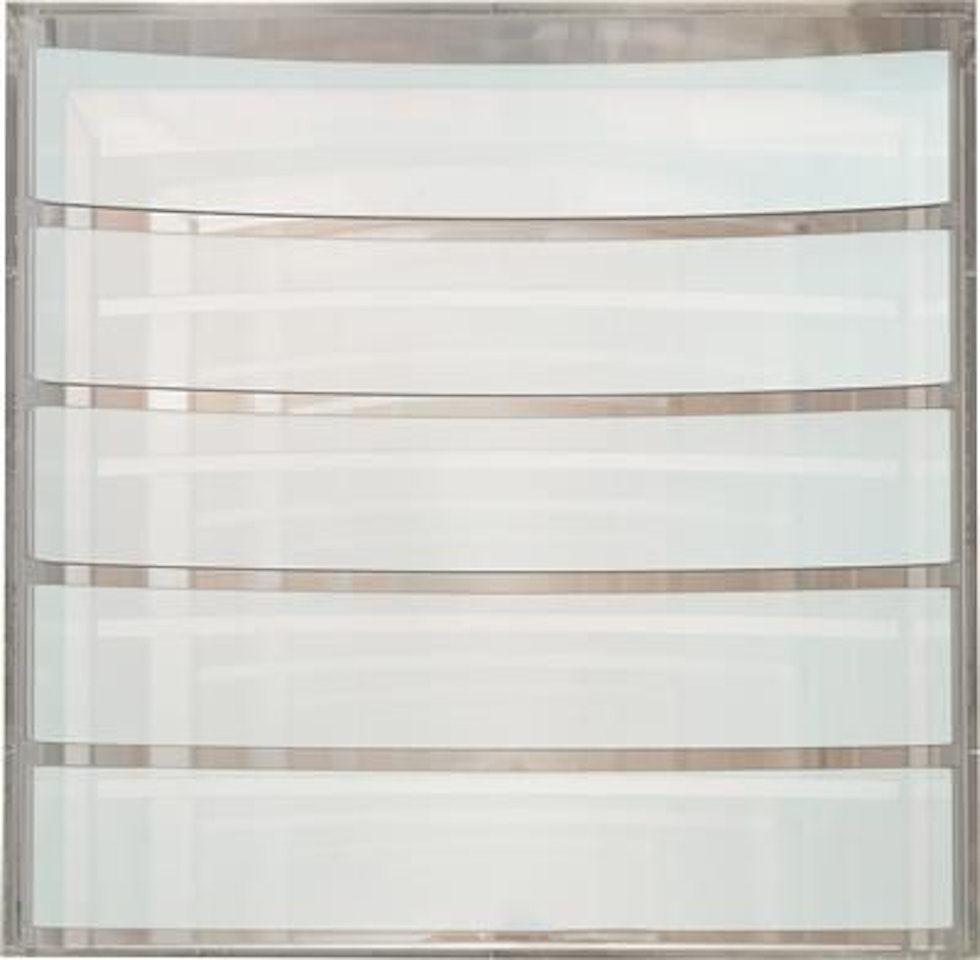 Mirror object by Adolf Luther