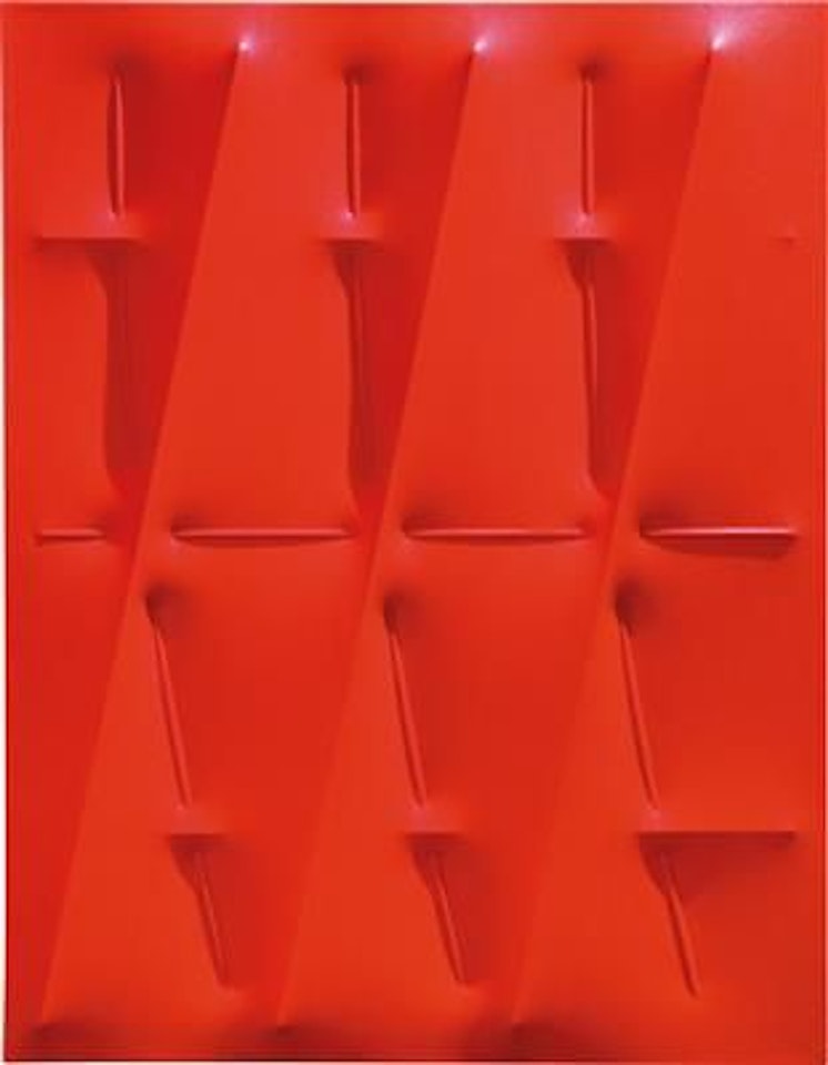 Rosso by Agostino Bonalumi