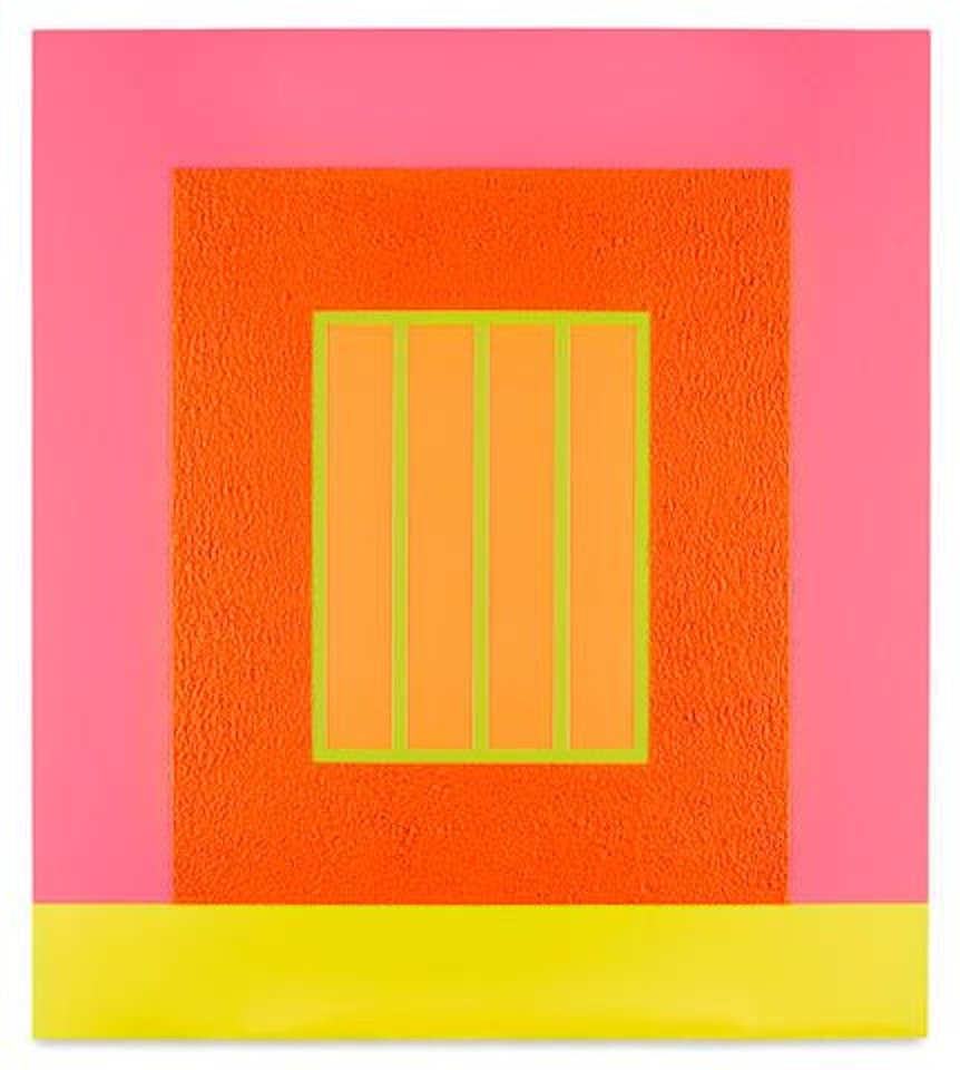 Red Prison by Peter Halley