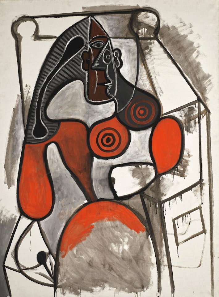 FEMME ASSISE by Pablo Picasso