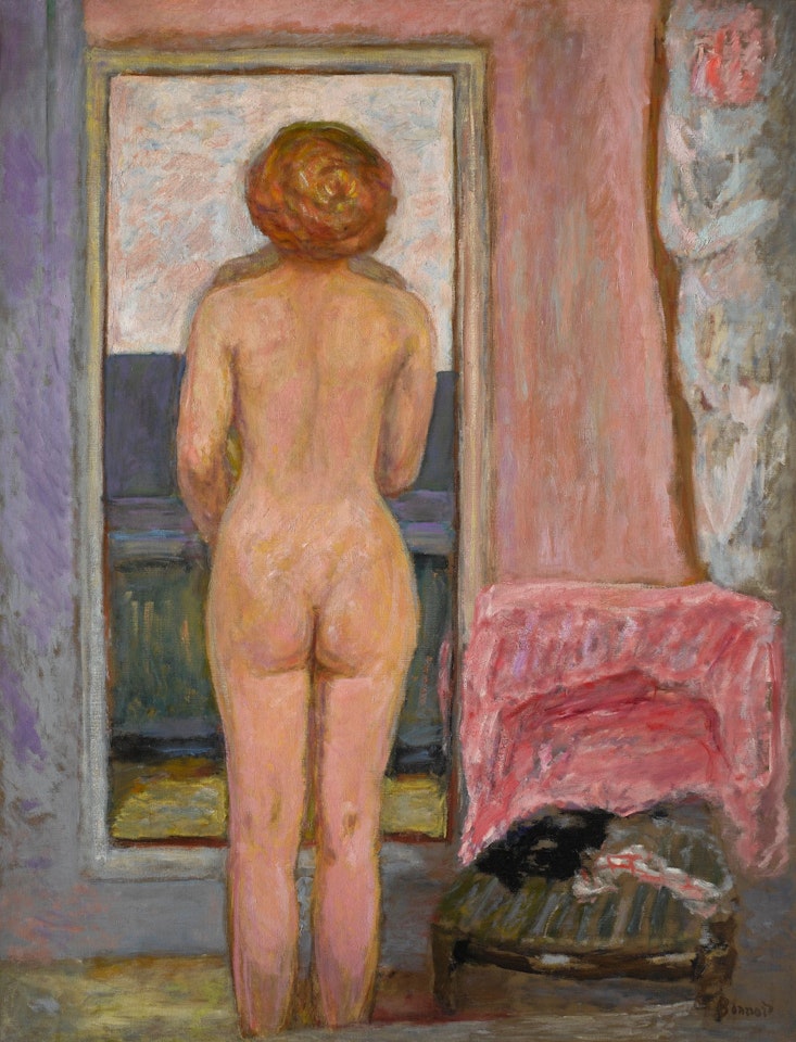 FEMME NUE VUE DE DOS by Pierre Bonnard