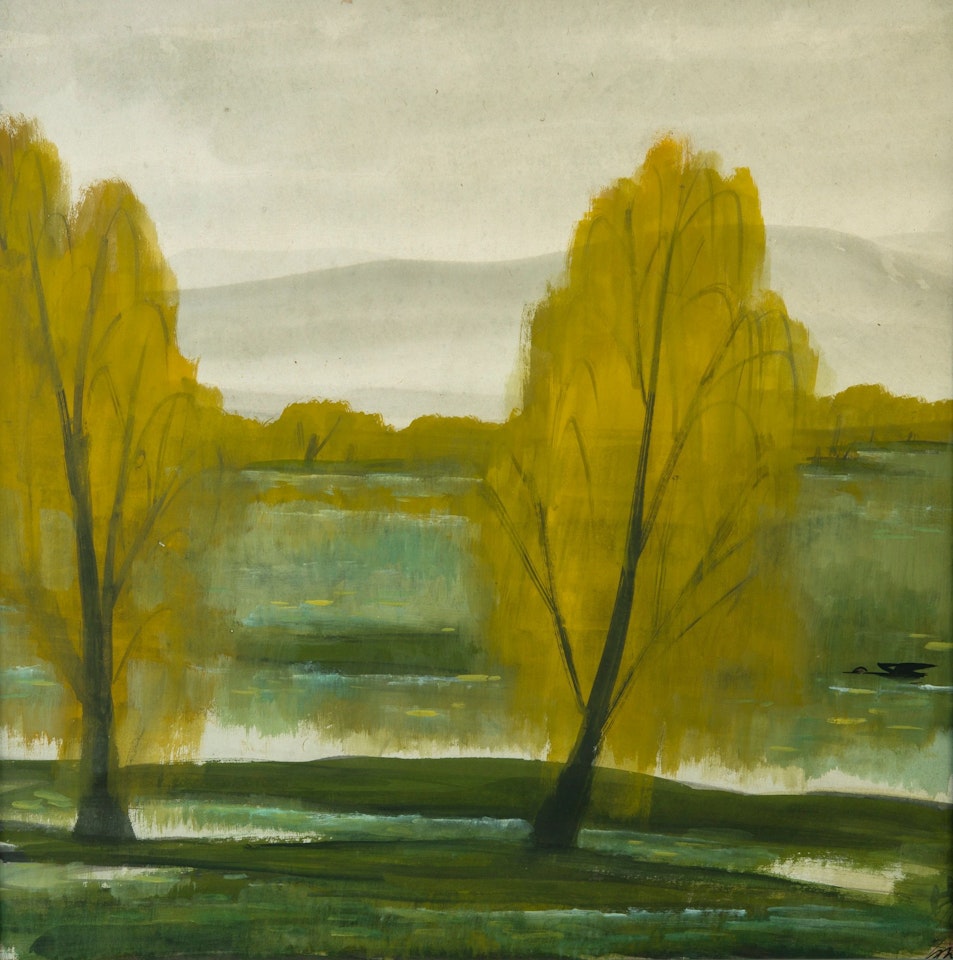 SPRING SCENERY by Lin Fengmian